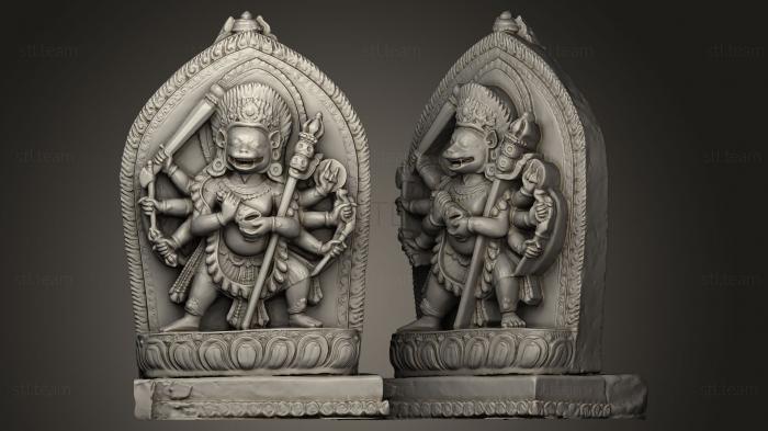 Скульптуры индийские Нарсинья